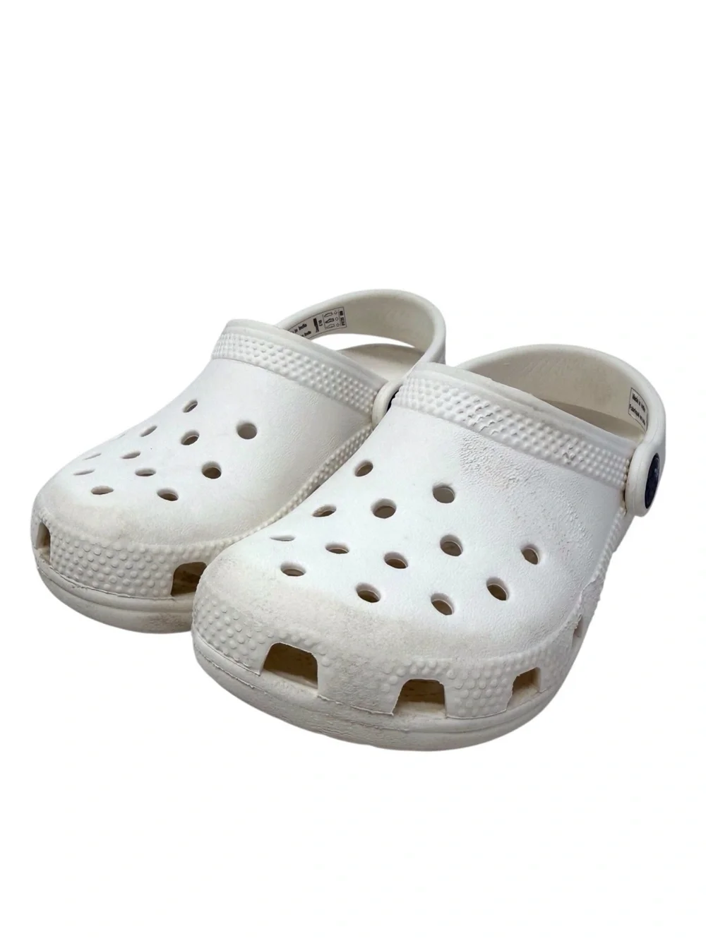 CROCS white Classic slip on Clog child’s size 10